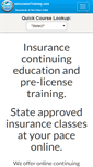 Mobile Screenshot of einsurancetraining.com